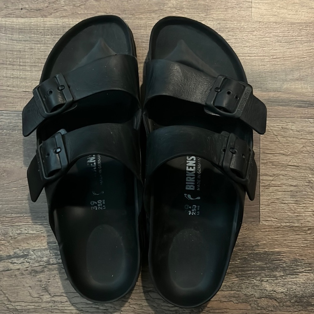 black Birkenstocks